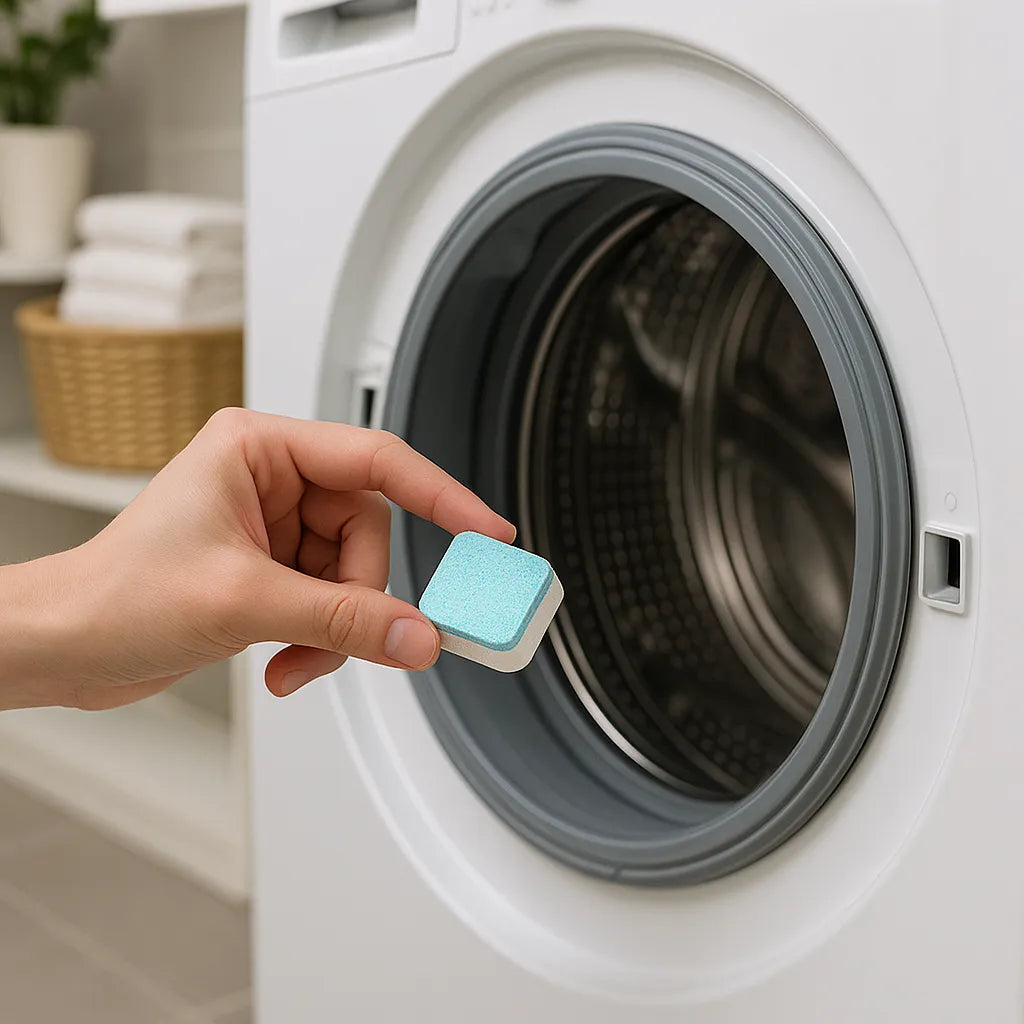 Capitán Caly™ Pack 12 Pastillas Limpiadoras PREMIUM para Lavarropas