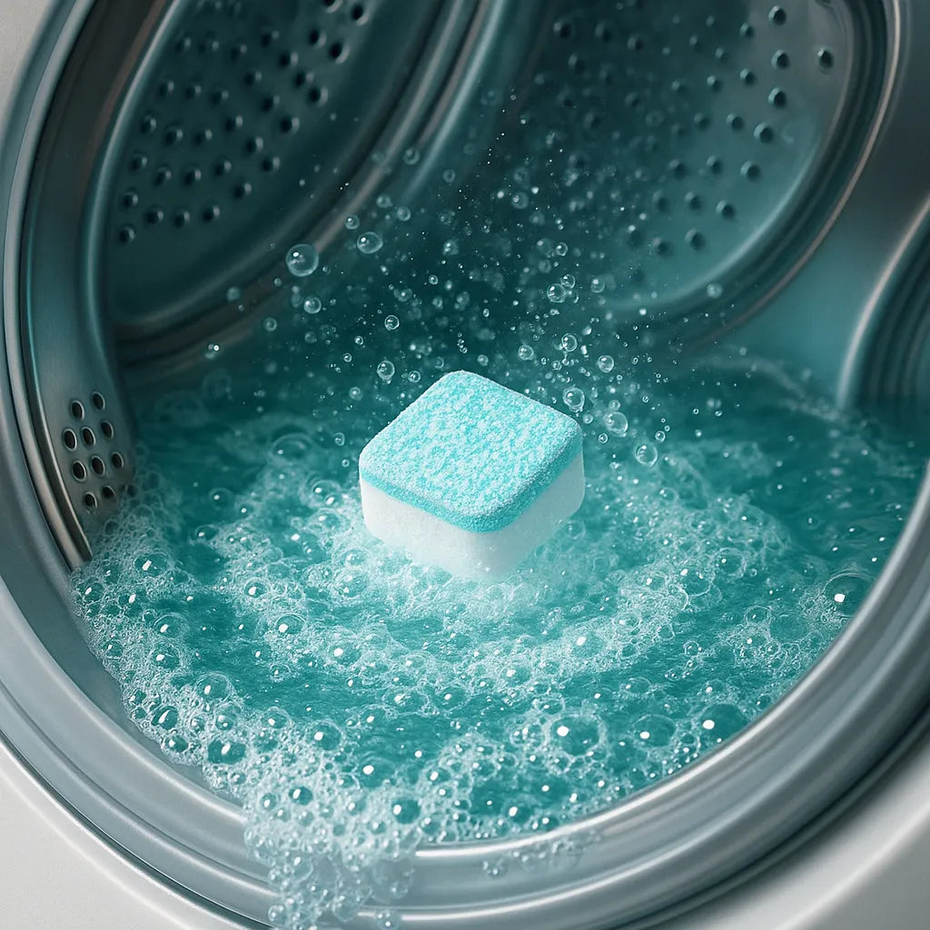 Capitán Caly™ Pack 12 Pastillas Limpiadoras PREMIUM para Lavarropas